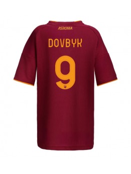 Billige AS Roma Artem Dovbyk #9 Hjemmedrakt Dame 2025-26 Kortermet